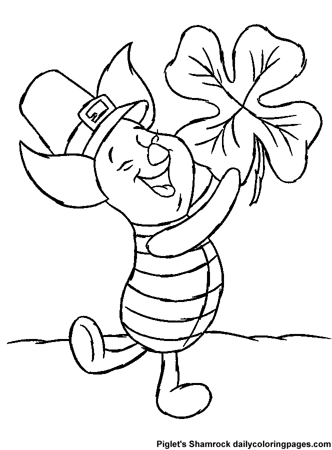 st patricks day coloring pages Clip Art Library