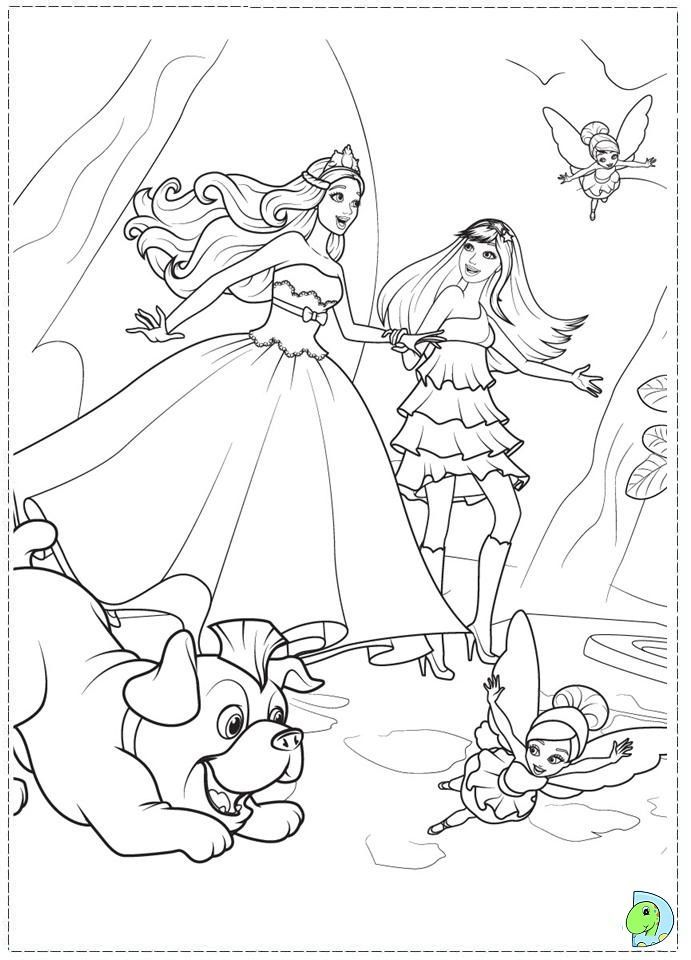 Barbie Rock Star Coloring Pages