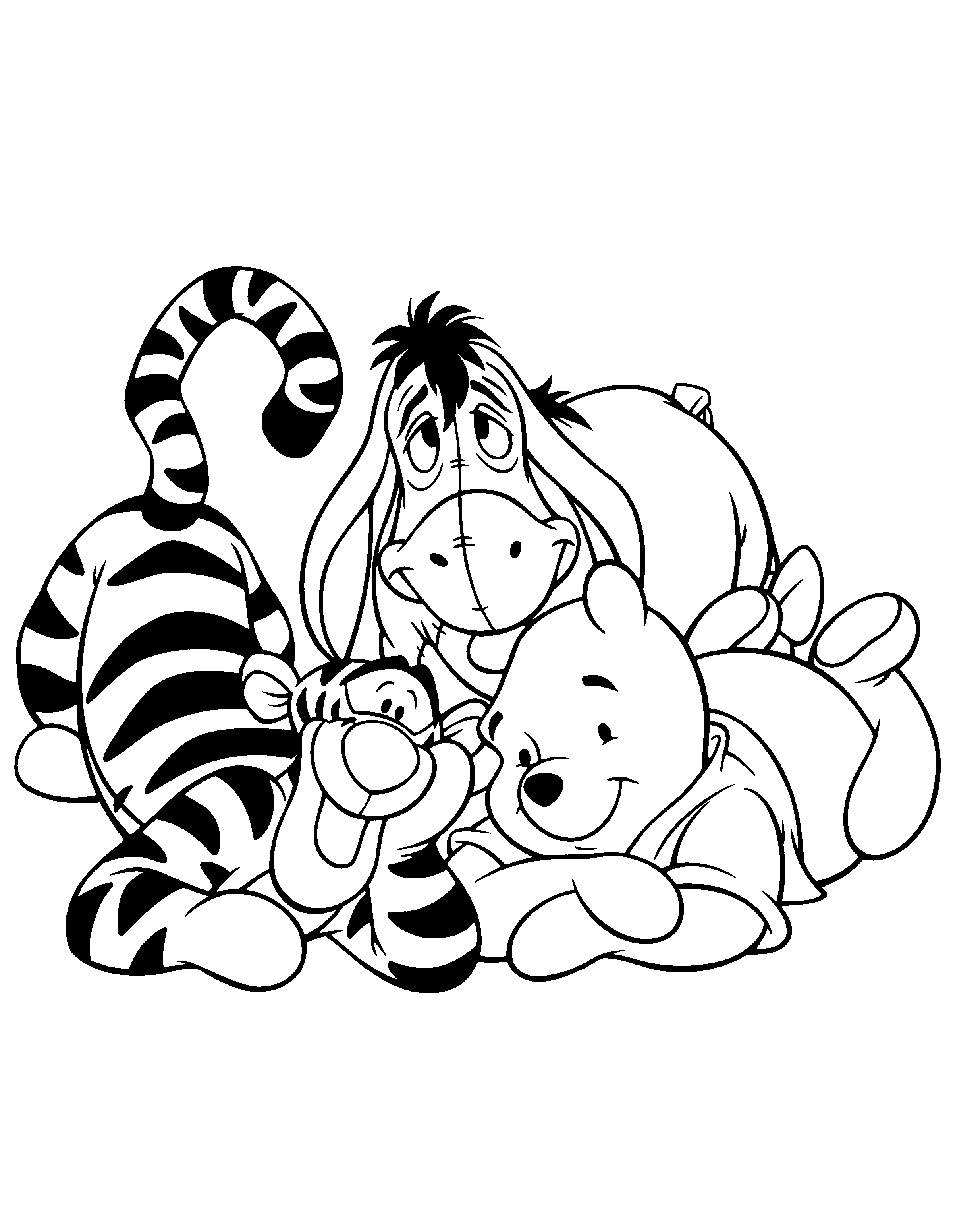 41+ Disney Coloring Pages Winnie The Pooh