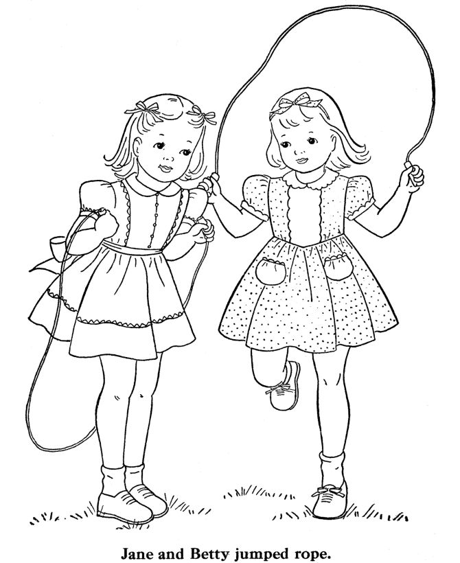 Free Jump Rope For Heart Coloring Pages, Download Free Jump Rope For