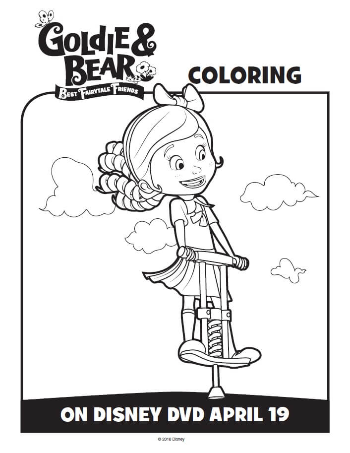 Disney Junior Summer Coloring Pages Fun in the Sun for Kids
