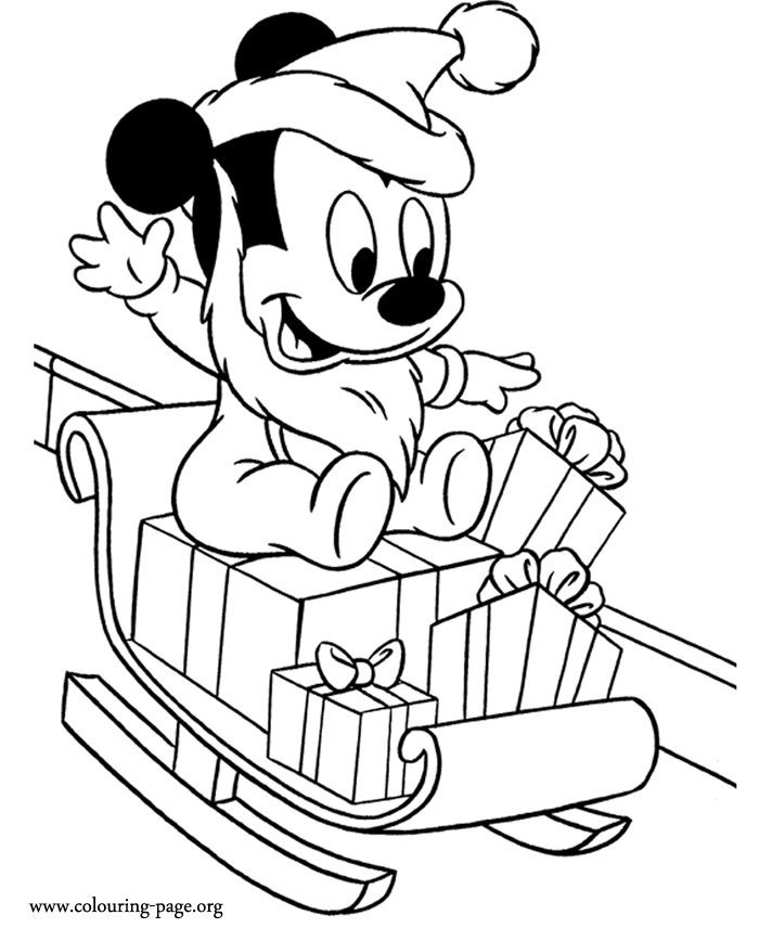 disney baby christmas coloring pages Clip Art Library