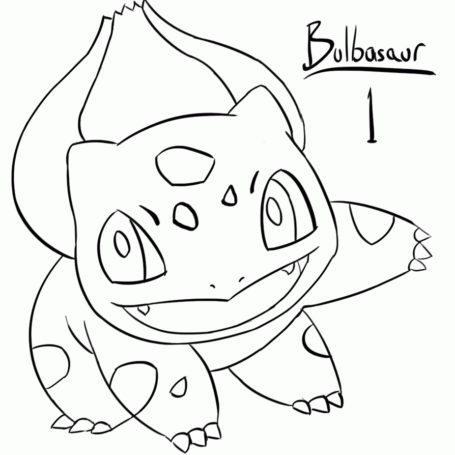 bulbasaur pokemon coloring pages 519188