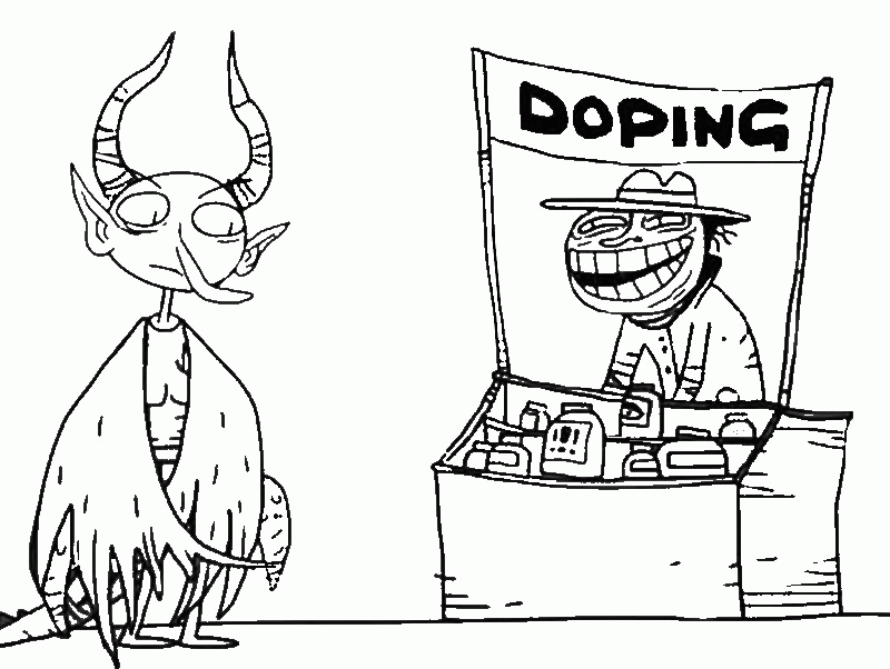 Free Troll Face Coloring Pages, Download Free Troll Face Coloring Pages