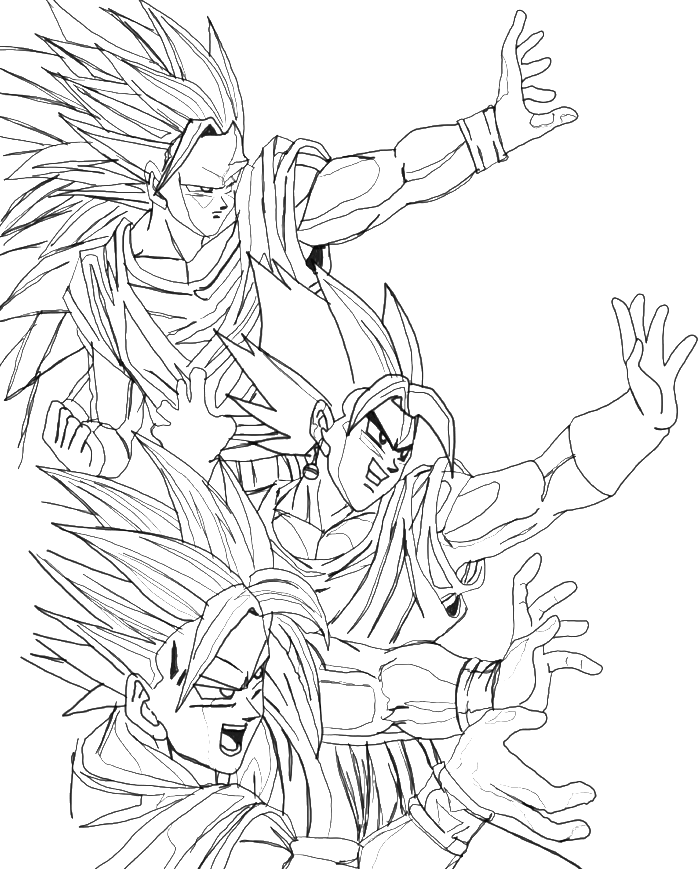 Free Goku Super Saiyan God Coloring Pages, Download Free Goku Super
