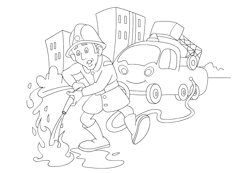 Free Free Fireman Coloring Pages, Download Free Free Fireman Coloring