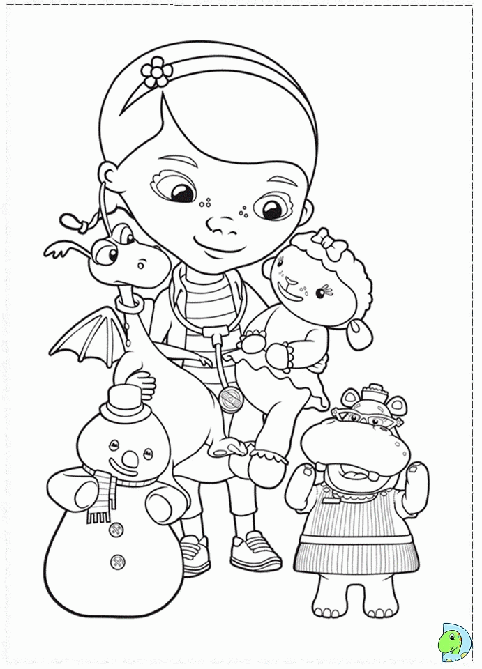 Free Doc Mcstuffins Coloring Pages, Download Free Doc Mcstuffins