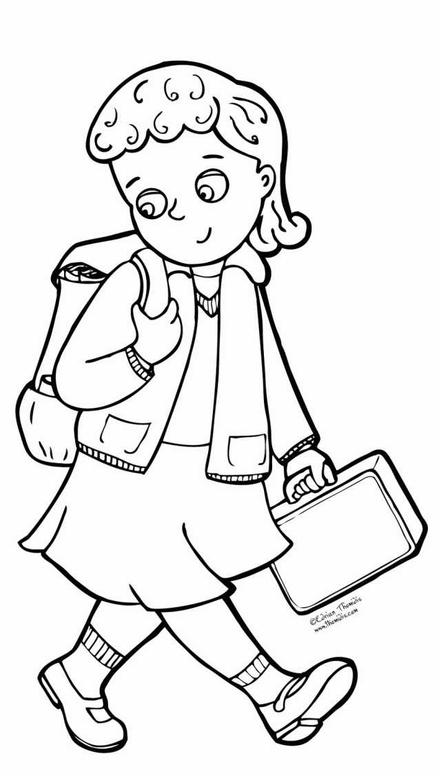 First Day of School Coloring Pages Skip To My Lou