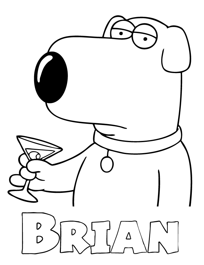 Free Family Guy Coloring Pages, Download Free Family Guy Coloring Pages
