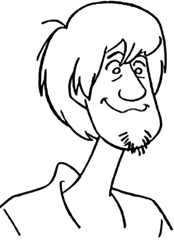 scooby doo and shaggy coloring pages 681650
