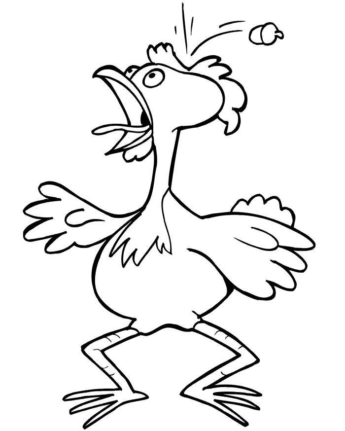 Chicken Coloring Pages Free Printable Chicken Coloring Pages