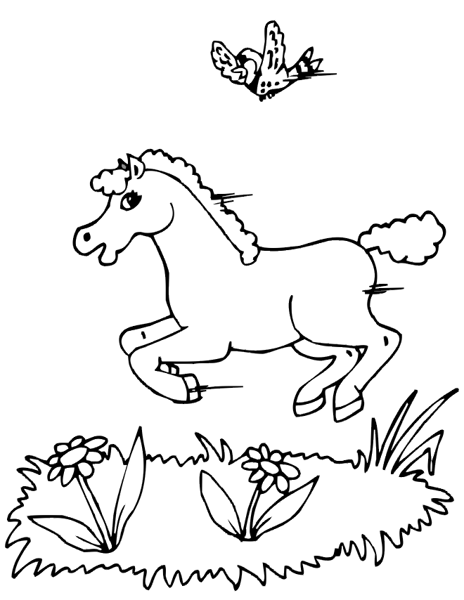 46+ Coloring Pages Flying Horse Images