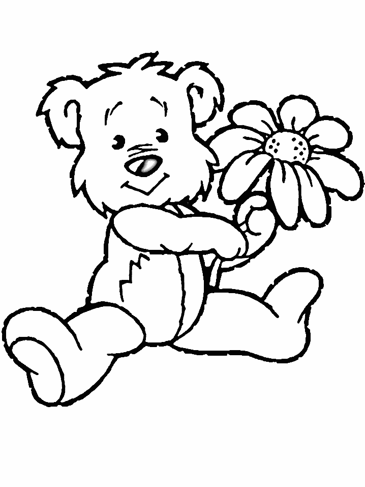coloring pages flowers kids Clip Art Library
