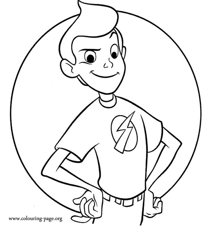 Free Meet The Robinsons Coloring Pages, Download Free Meet The