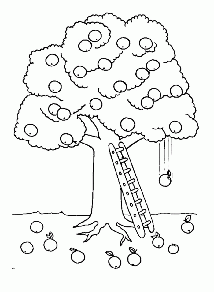 The Giving Tree Coloring Pages