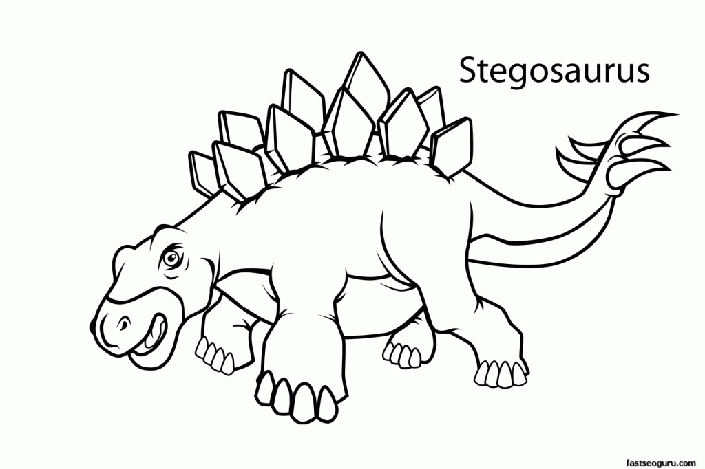 dinosaur colouring in printable pages Clip Art Library