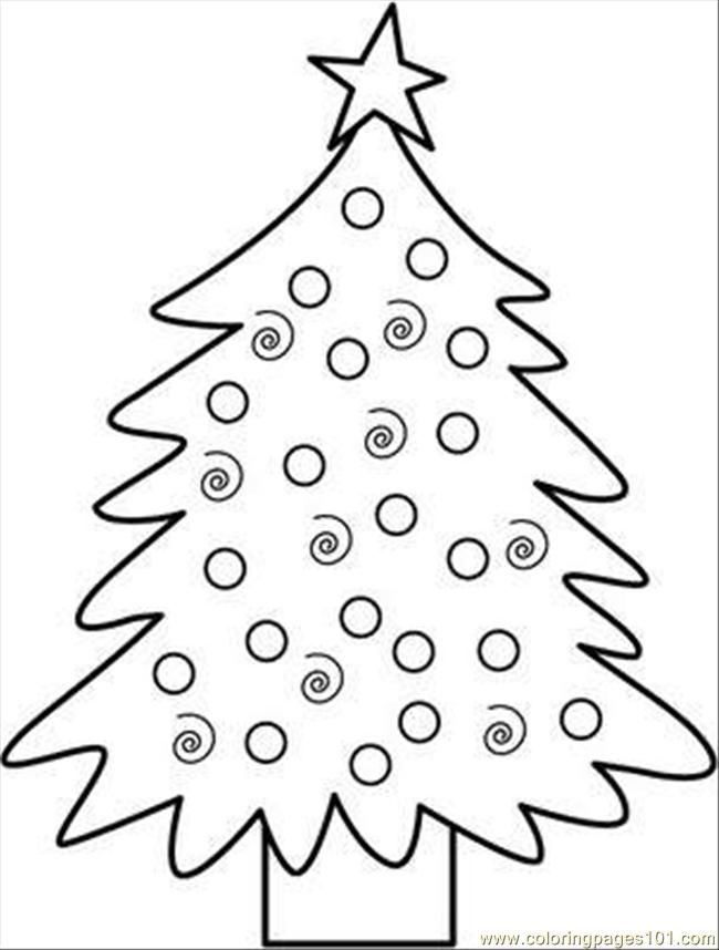 disney christmas tree coloring page Clip Art Library