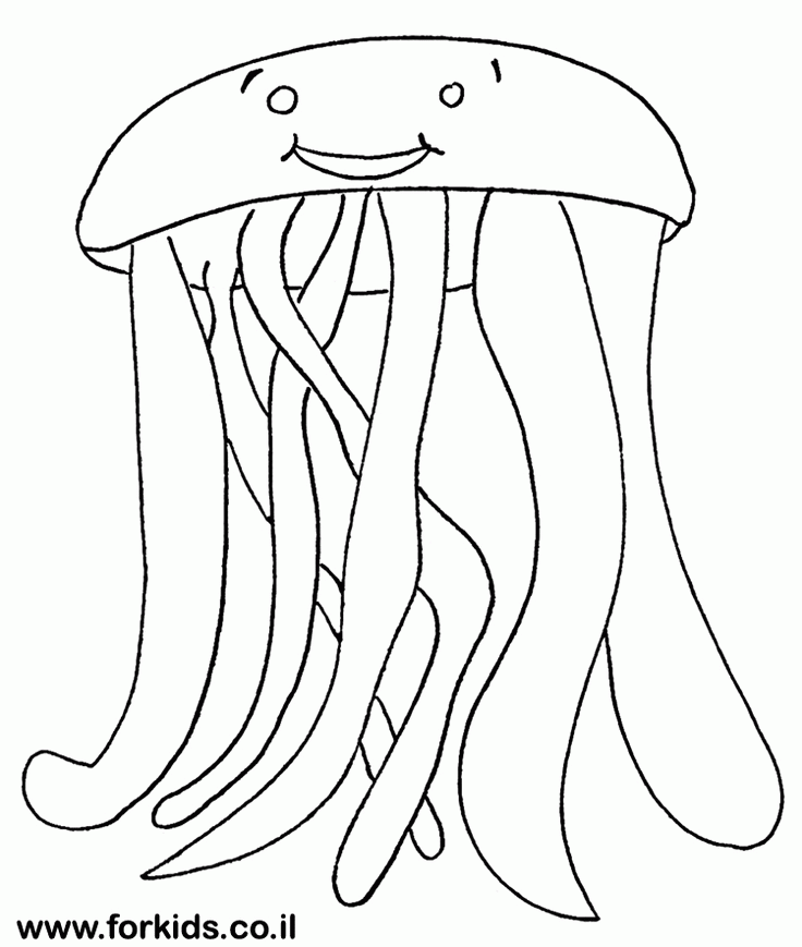 Spongebob Jellyfish Coloring Pages