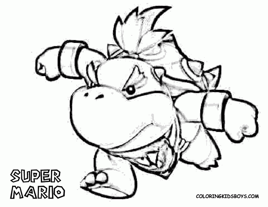 bowser jr coloring pages 539699