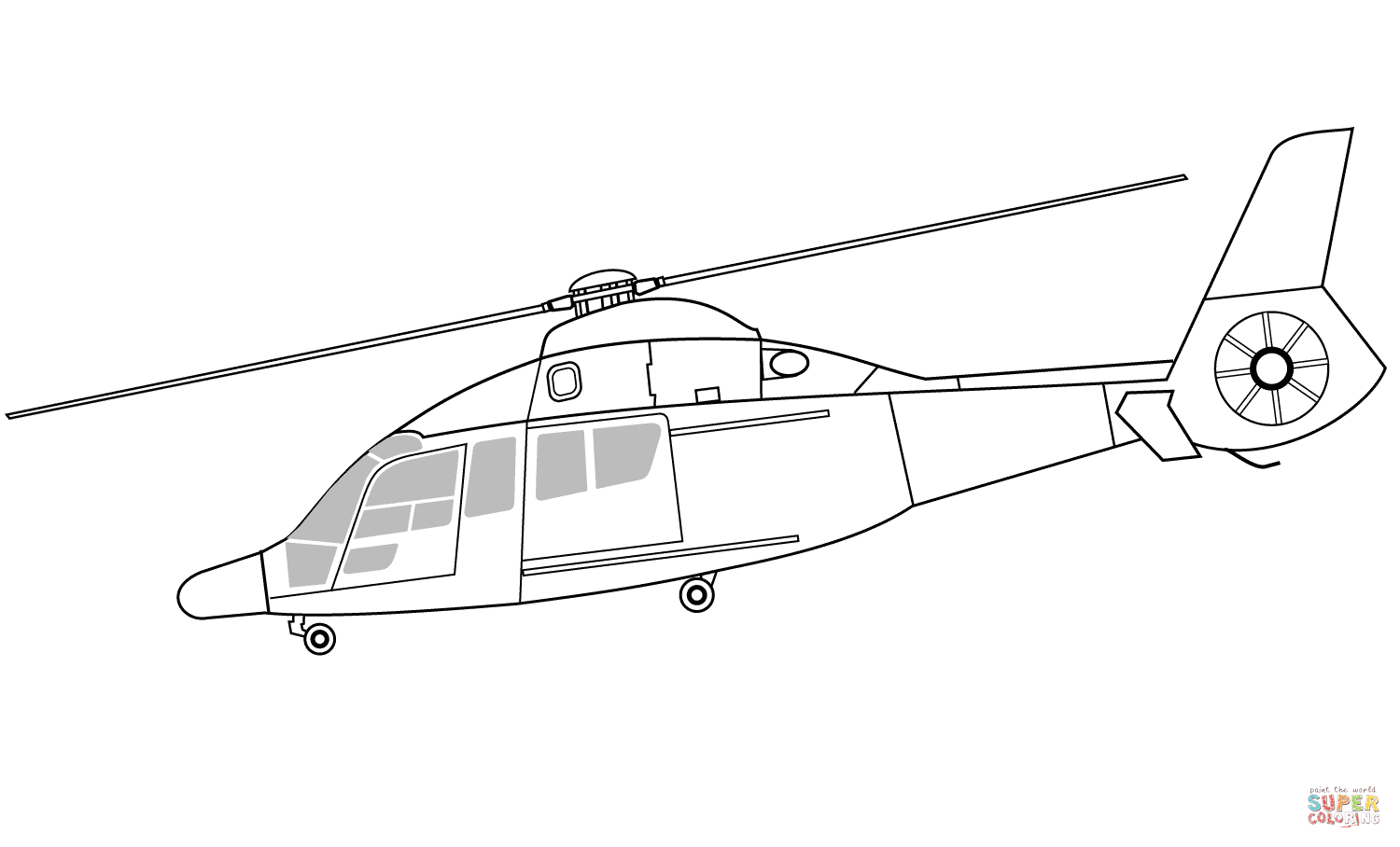 Free Police Helicopter Coloring Pages, Download Free Police Helicopter
