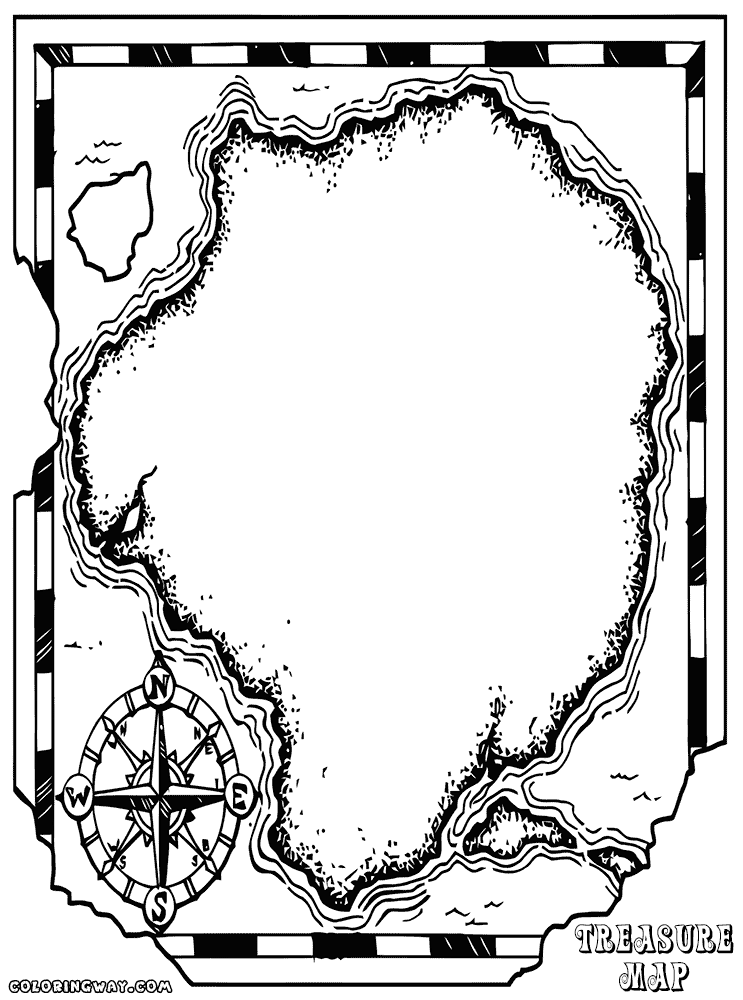 Printable Treasure Map Templates
