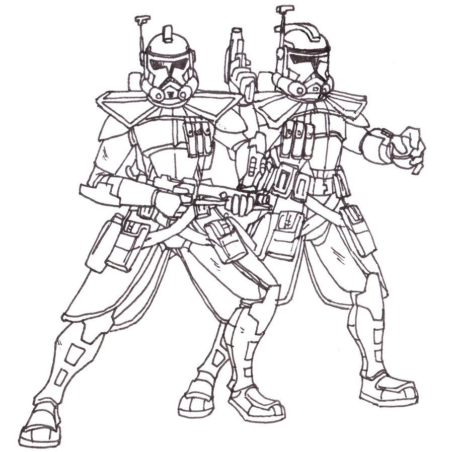Free Star Wars Coloring Pages Captain Rex, Download Free Star Wars