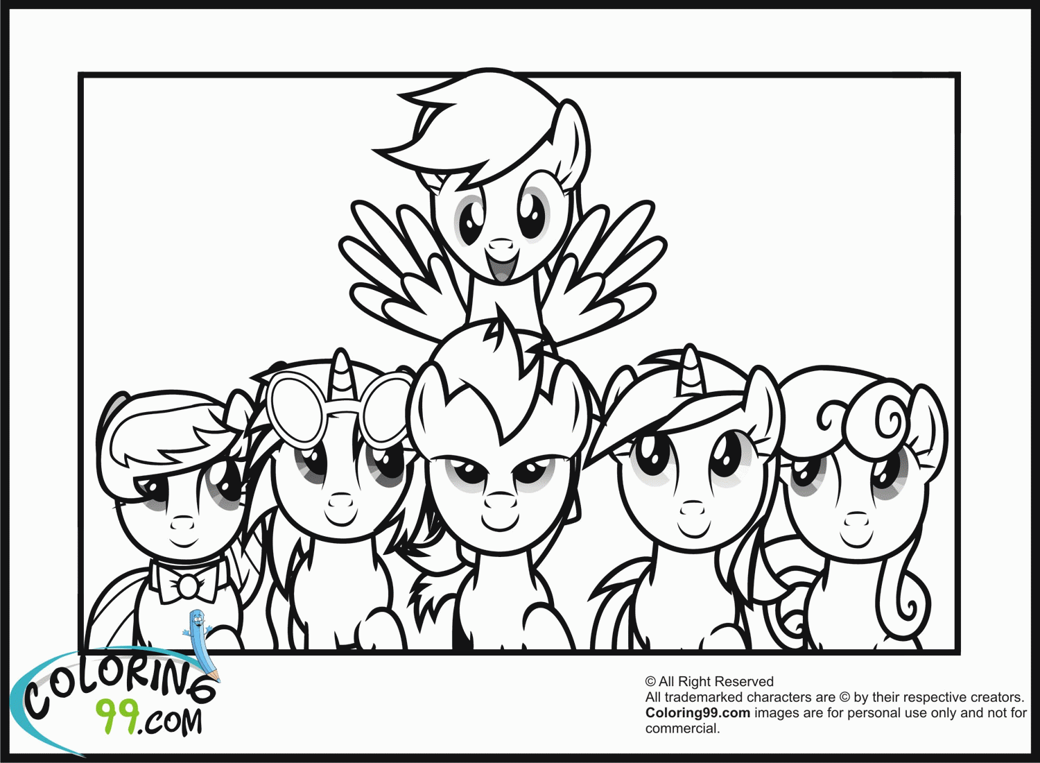 Free Derpy Coloring Pages, Download Free Derpy Coloring Pages png