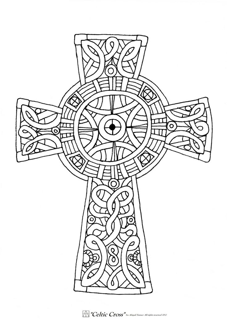 adult cross coloring pages Clip Art Library