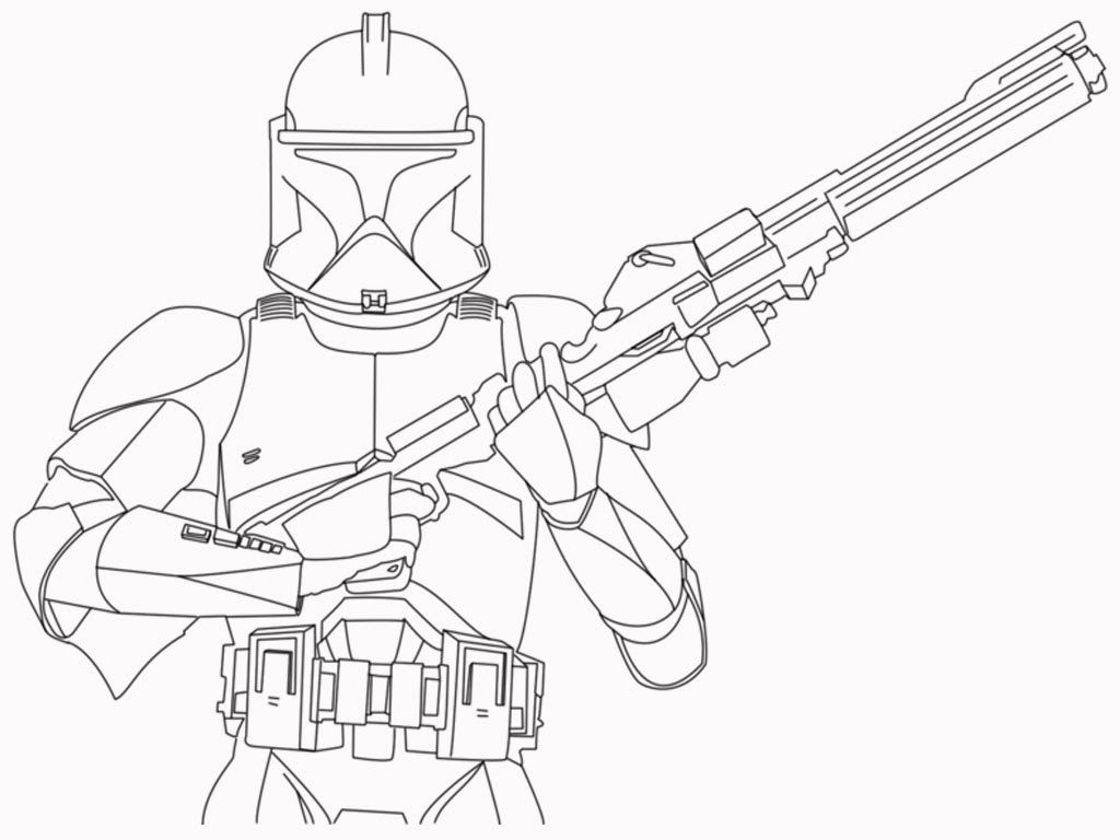 Captain Rex Coloring Pages