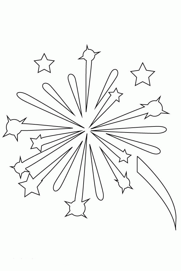 Free Free Download Firework Coloring Pages, Download Free Free Download
