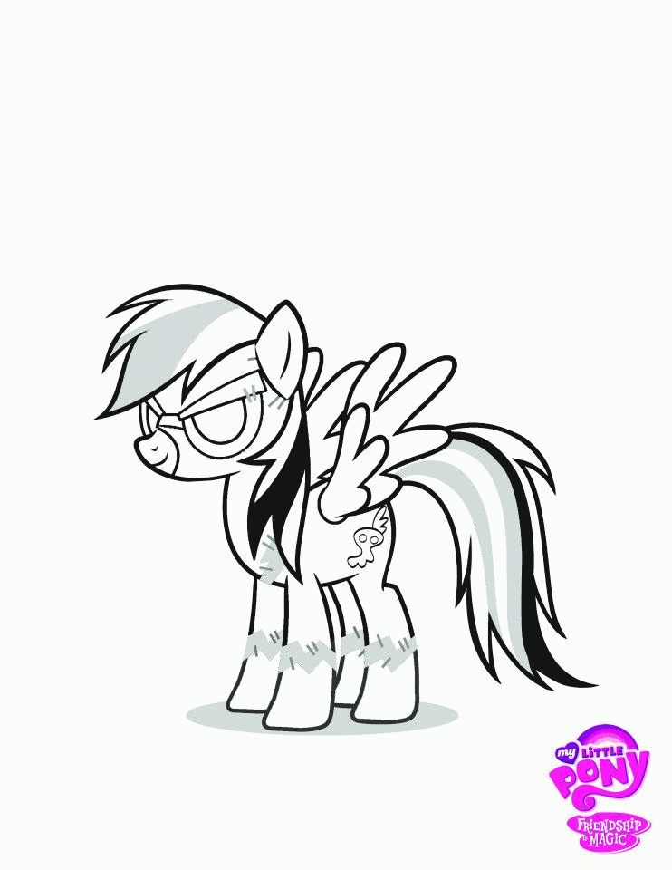 Free My Little Pony Pictures Coloring Pages Rainbow Dash, Download Free