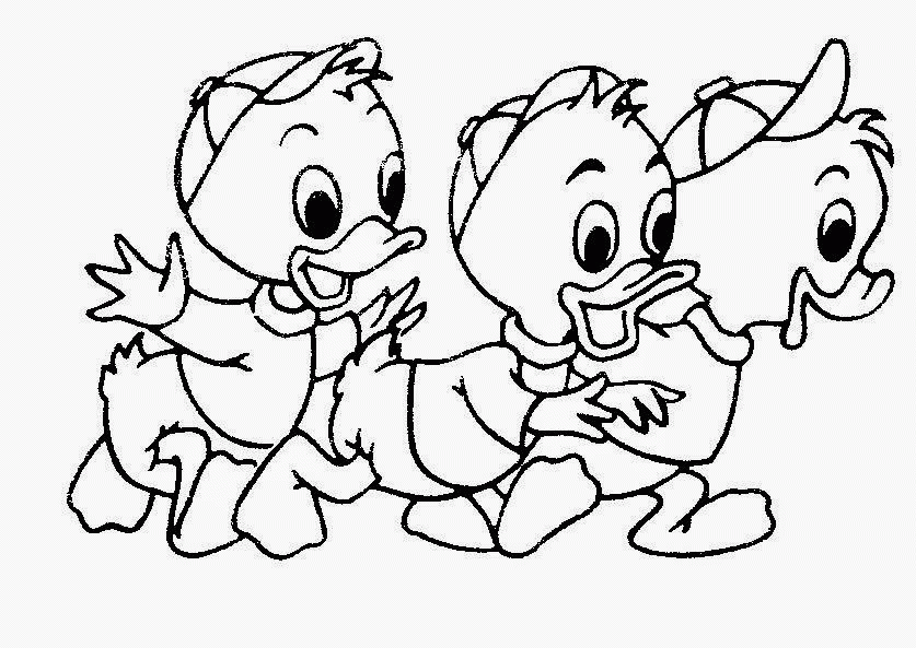 32+ Disney Coloring Pages Donald Duck