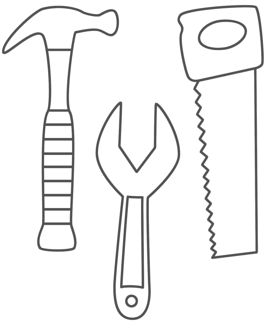 Free Tool Box Coloring Page, Download Free Tool Box Coloring Page png