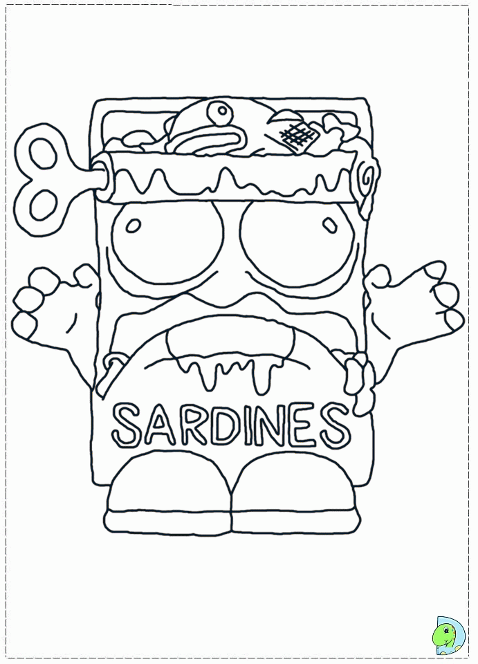 Grocery Gang Coloring Pages Coloring Pages