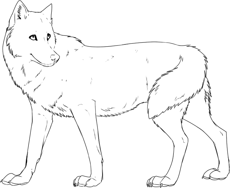 Free Coloring Pages Of Anime Wolves, Download Free Coloring Pages Of
