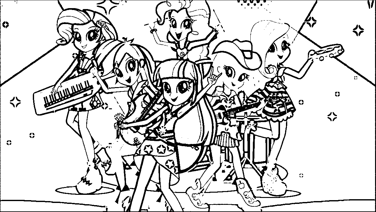 48+ My Little Pony Equestria Girls Twilight Sparkle Coloring Pages