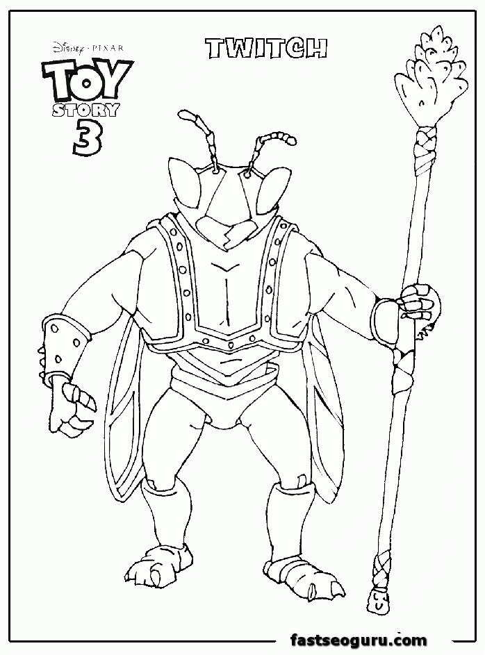 Free Zurg Z Toy Story Coloring Page, Download Free Zurg Z Toy Story