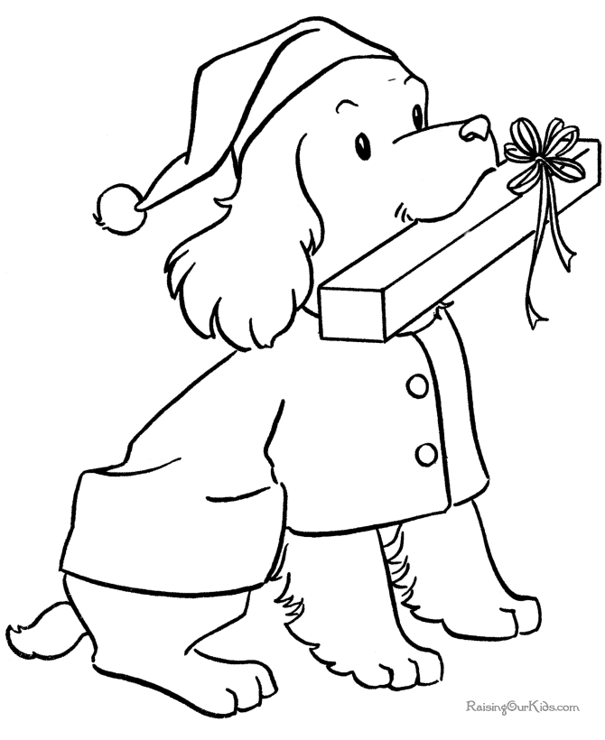 Free Dog Coloring Book Page, Download Free Dog Coloring Book Page png