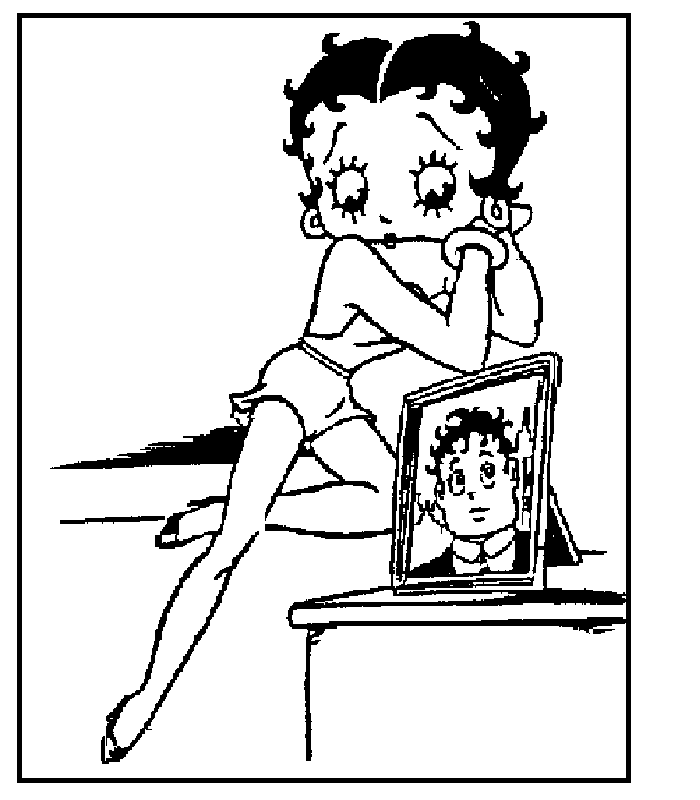 Free Betty Boop Coloring Pages, Download Free Betty Boop Coloring Pages