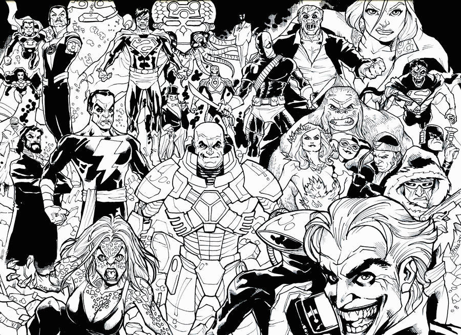 Free Super Villain Coloring Pages, Download Free Clip Art, Free Clip Art on Clipart Library