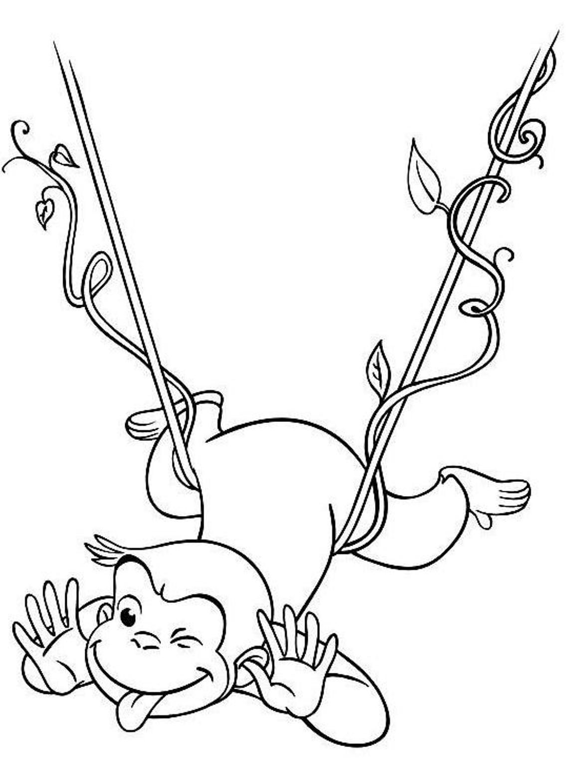 curious coloring pages Clip Art Library