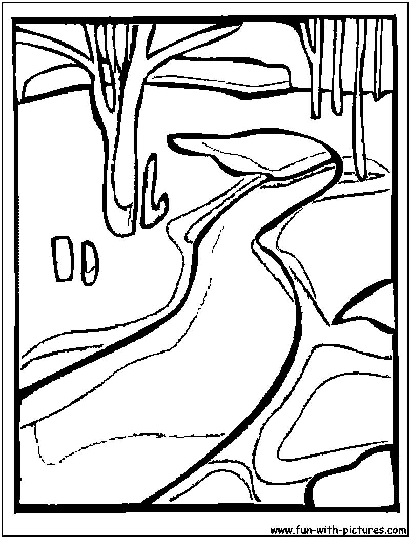 Free Spring Landscape Coloring Pages, Download Free Spring Landscape