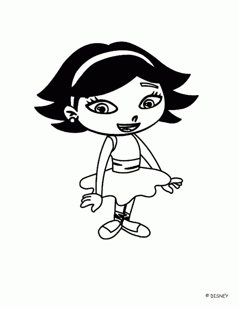 quincy little einsteins coloring pages Clip Art Library