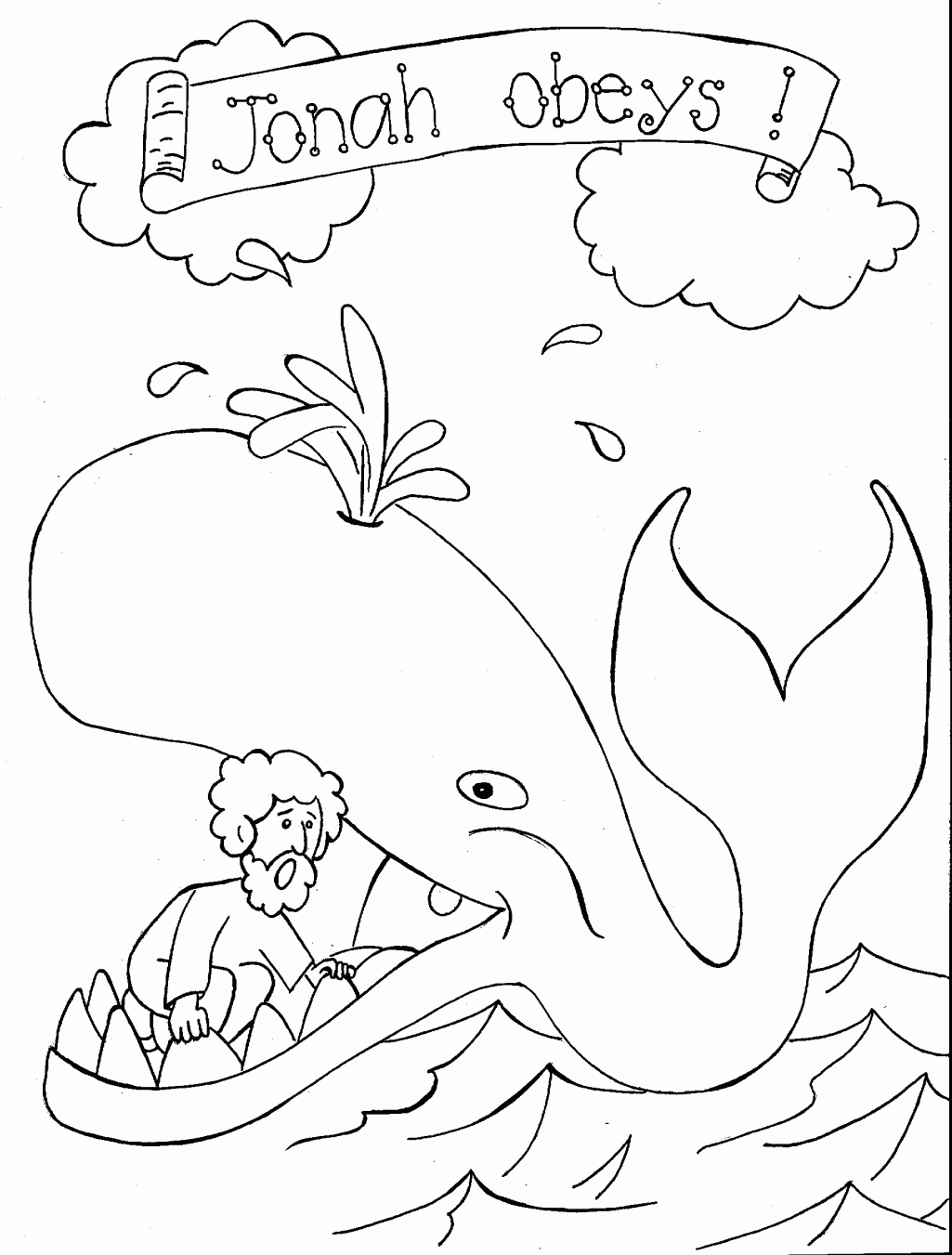 Children Sunday School Coloring Pages