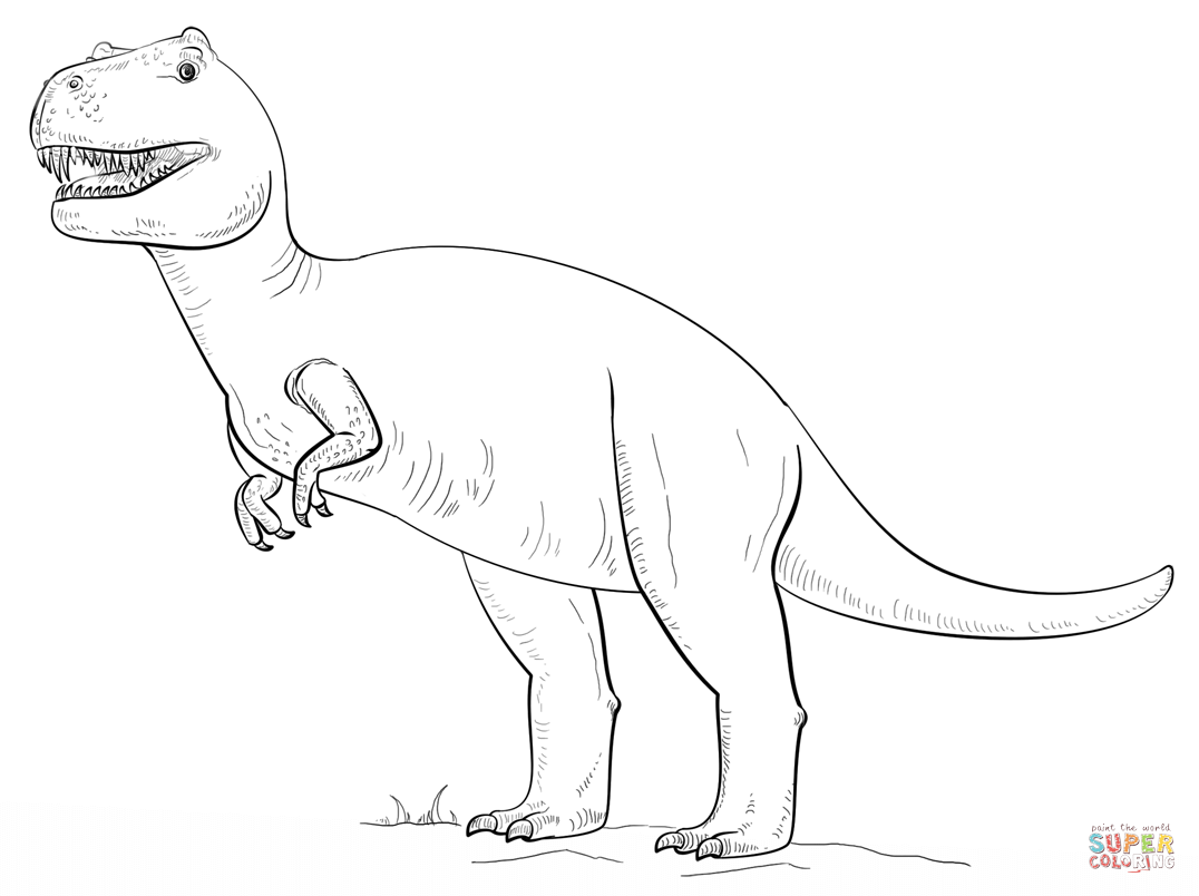 t rex coloring pages Clip Art Library