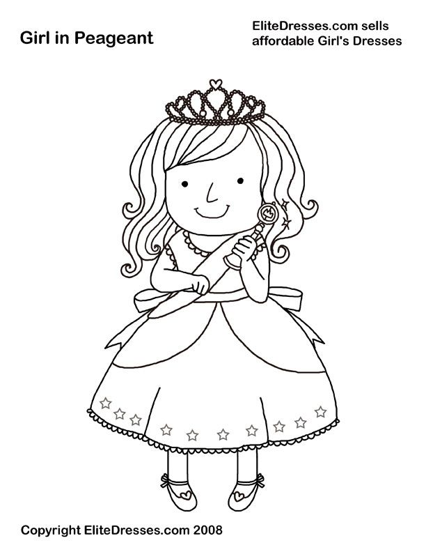 Free Dresses Coloring Pages, Download Free Dresses Coloring Pages png