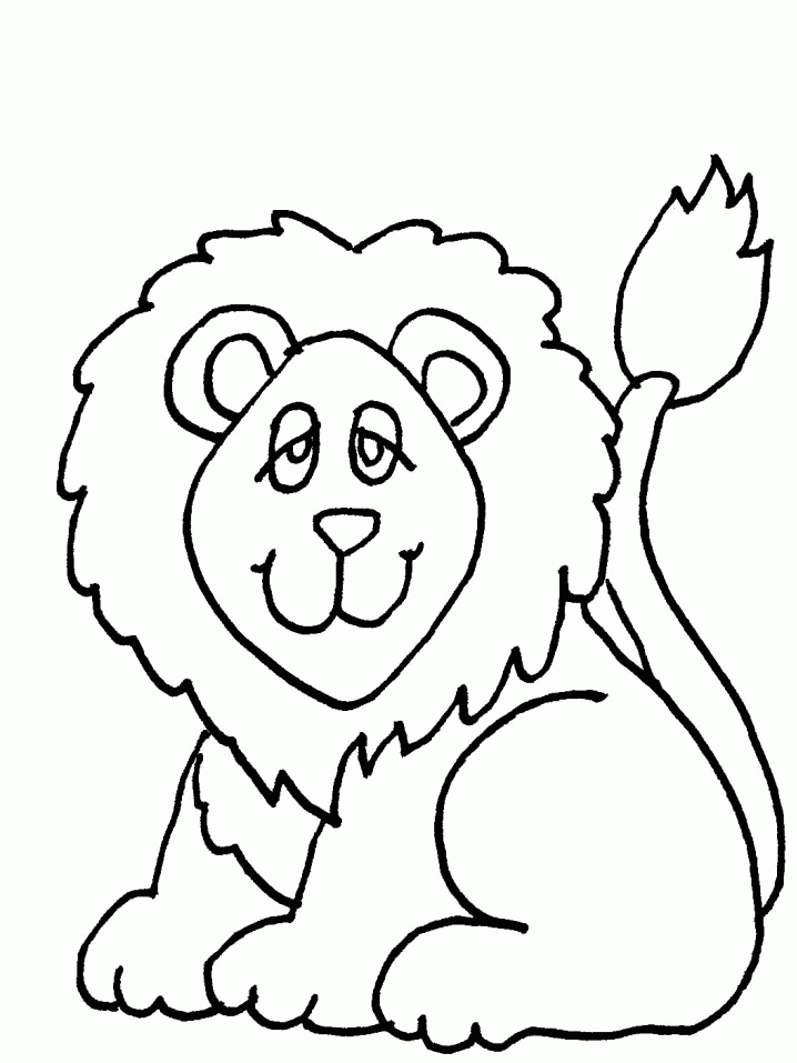 lions to color Clip Art Library