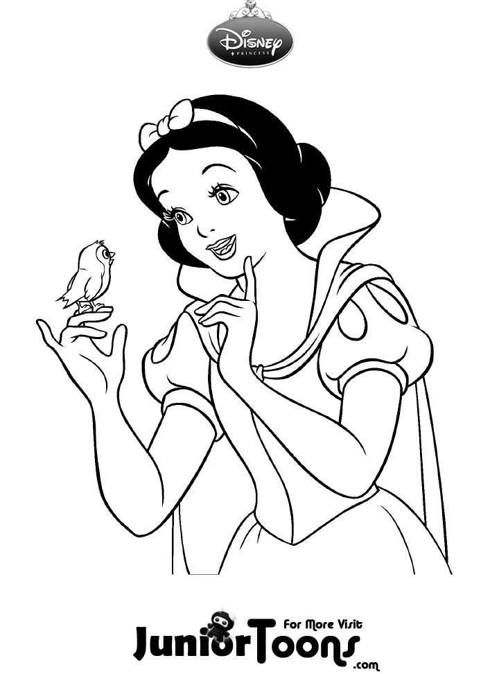 Free Disney Snow White Coloring Pages, Download Free Disney Snow White Coloring Pages Png Images, Free Cliparts On Clipart Library