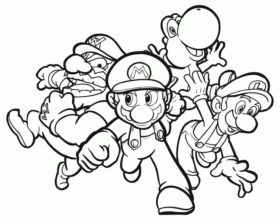 Free Super Mario 3D Land Coloring Pages, Download Free Super Mario 3D