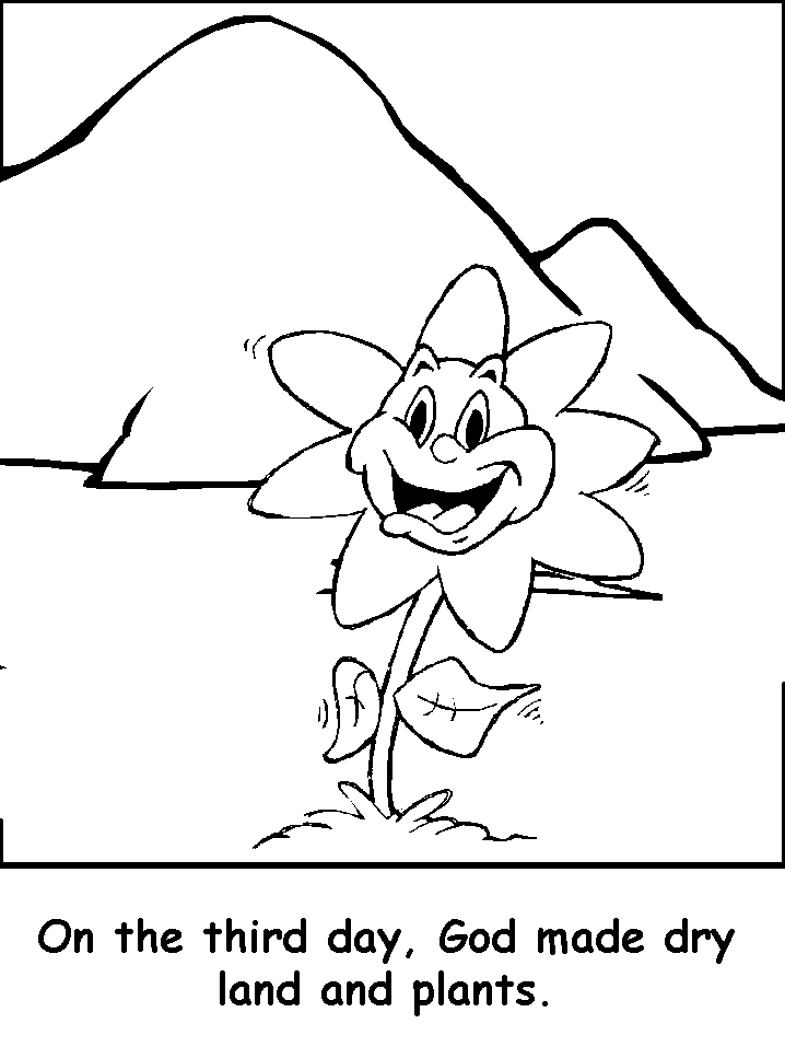 Free Days Of Creation Coloring Pages, Download Free Days Of Creation